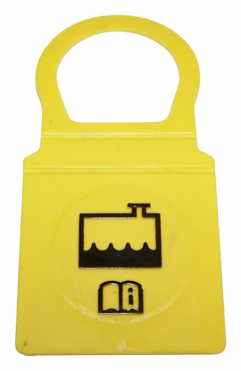 Crown Automotive - Plastic Yellow Coolant Bottle Cap - 55111074AA